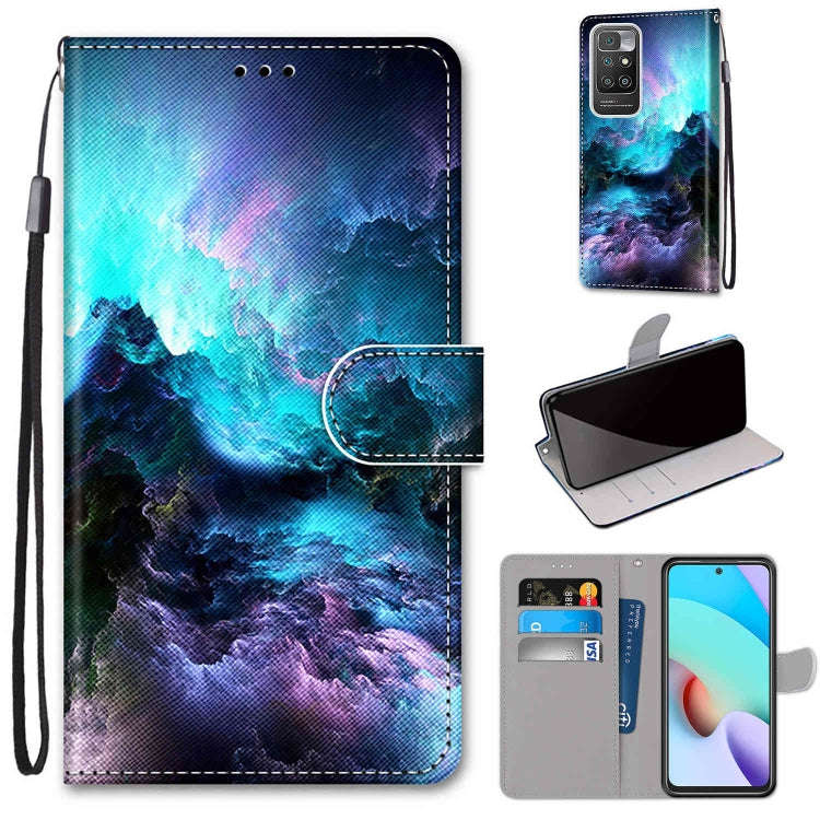 Coloured Drawing Cross Texture Horizontal Flip PU Leather Case with Holder & Card Slots & Wallet ...