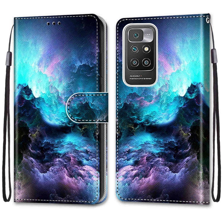 Coloured Drawing Cross Texture Horizontal Flip PU Leather Case with Holder & Card Slots & Wallet ...