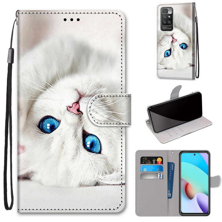 Coloured Drawing Cross Texture Horizontal Flip PU Leather Case with Holder & Card Slots & Wallet ...