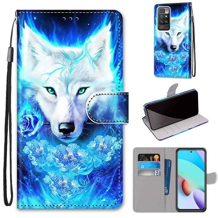 Coloured Drawing Cross Texture Horizontal Flip PU Leather Case with Holder & Card Slots & Wallet ...