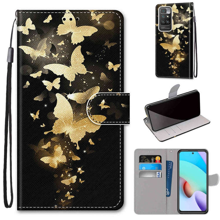 Coloured Drawing Cross Texture Horizontal Flip PU Leather Case with Holder & Card Slots & Wallet ...