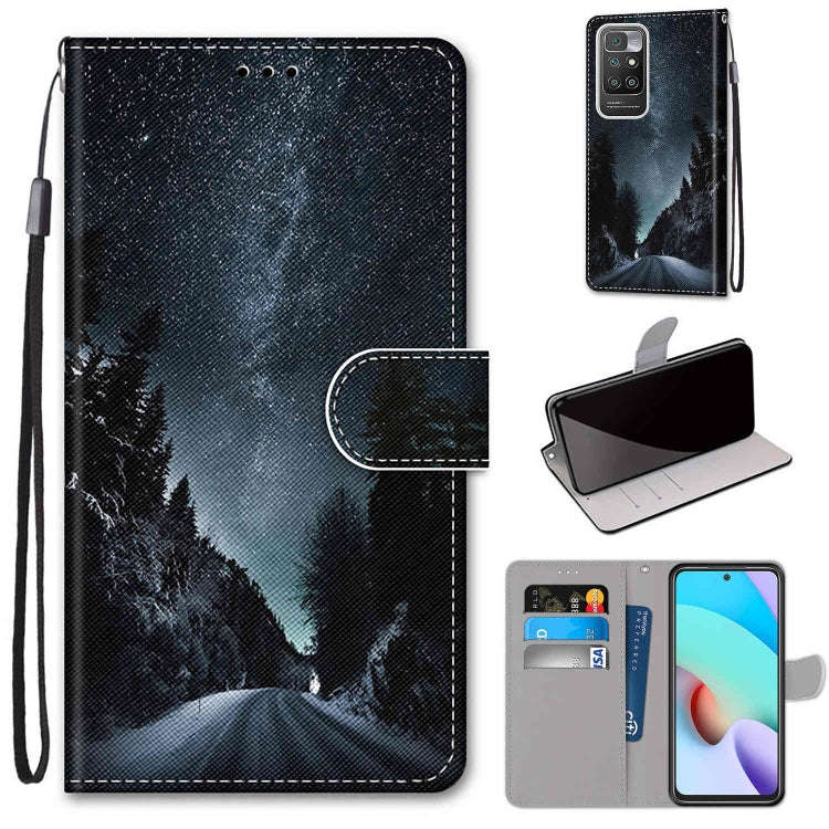 Coloured Drawing Cross Texture Horizontal Flip PU Leather Case with Holder & Card Slots & Wallet ...