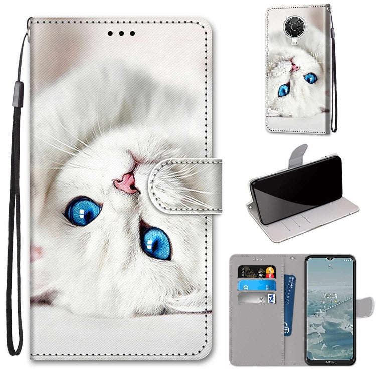 Coloured Drawing Cross Texture Horizontal Flip PU Leather Case with Holder & Card Slots & Wallet ...