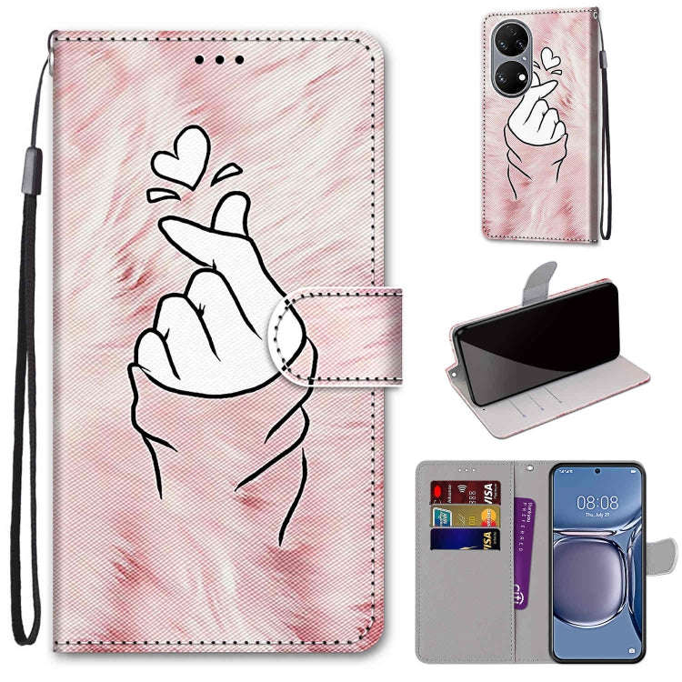 Coloured Drawing Cross Texture Horizontal Flip PU Leather Case with Holder & Card Slots & Wallet ...