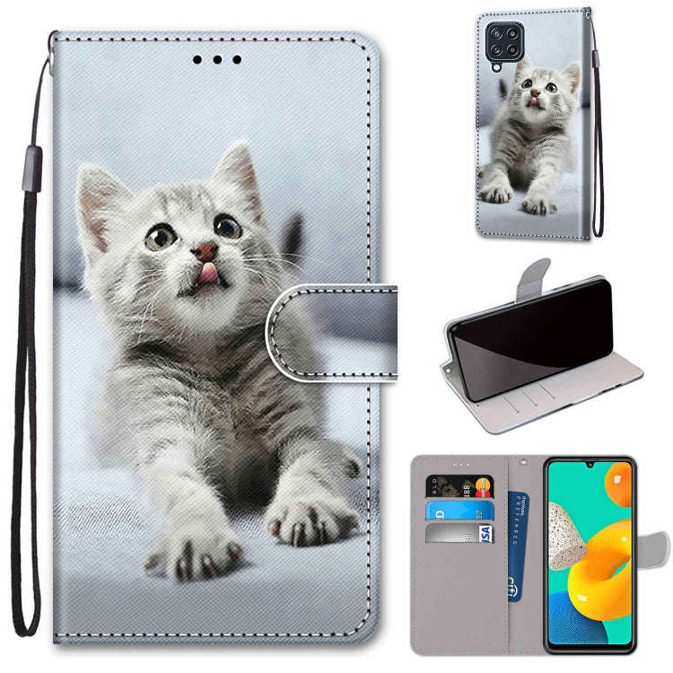 Coloured Drawing Cross Texture Horizontal Flip PU Leather Case with Holder & Card Slots & Wallet ...