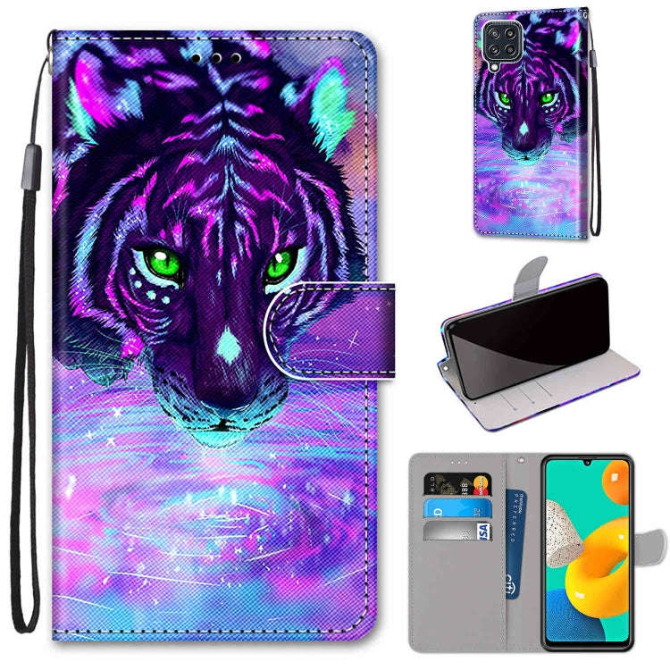 Coloured Drawing Cross Texture Horizontal Flip PU Leather Case with Holder & Card Slots & Wallet ...
