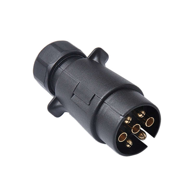 12V 7-pin Plastic Trailer Connector Socket + Plug EU, A0226