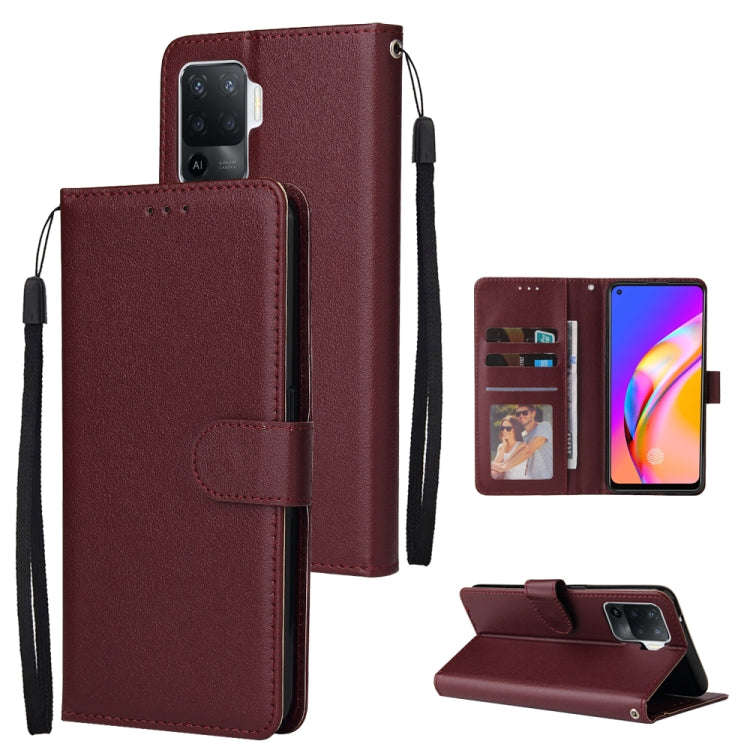 Multifunctional Horizontal Flip Leather Case, with Three Card Slot & Holder & Double Zip Wallett ...
