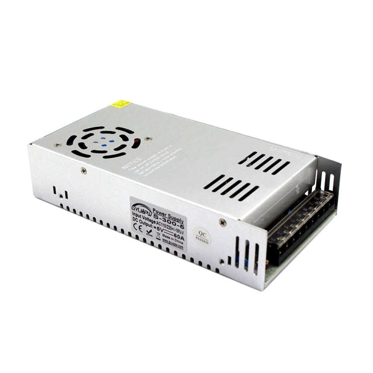 Light Bar Regulated Switching Power Supply LED Transformer, Size: 215 x 115 x 50mm, S-300-5 DC5V ...