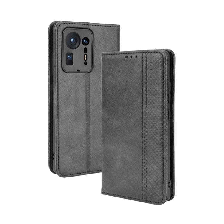Magnetic Buckle Retro Pattern Horizontal Flip Leather Case with Holder & Card Slot & Wallet, For ...