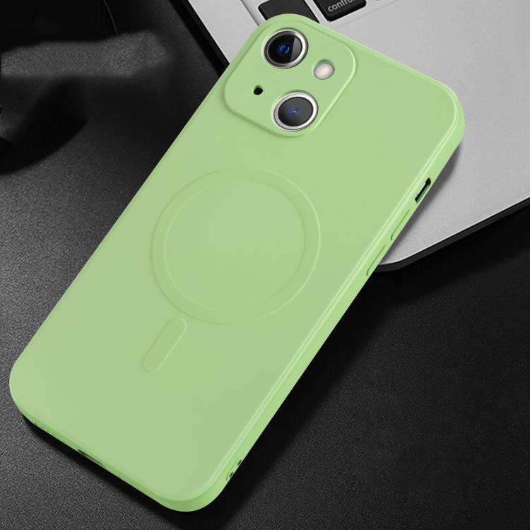 Liquid Silicone Full Coverage Shockproof Magsafe Case, For iPhone 13 mini, For iPhone 13, For iPh...