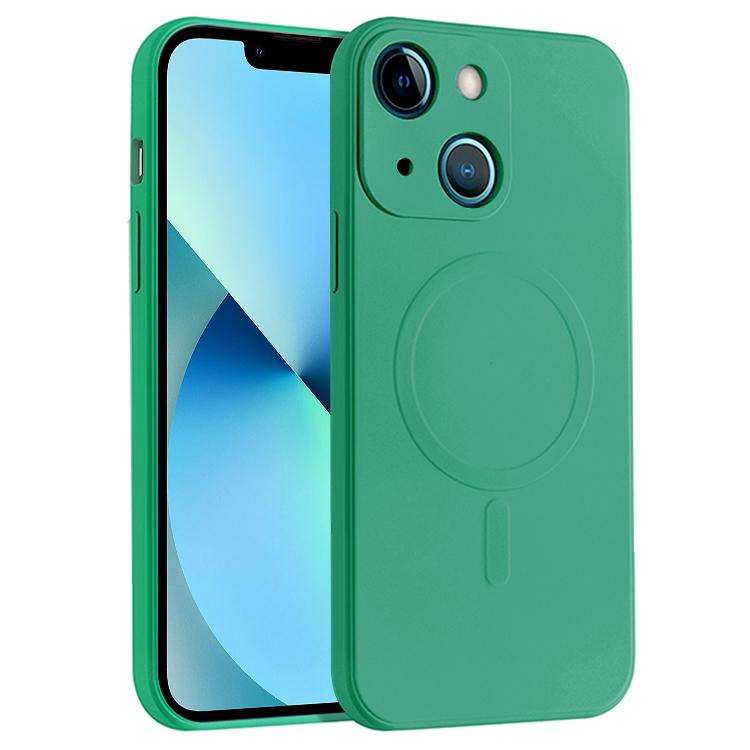 Liquid Silicone Full Coverage Shockproof Magsafe Case, For iPhone 13 mini, For iPhone 13, For iPh...