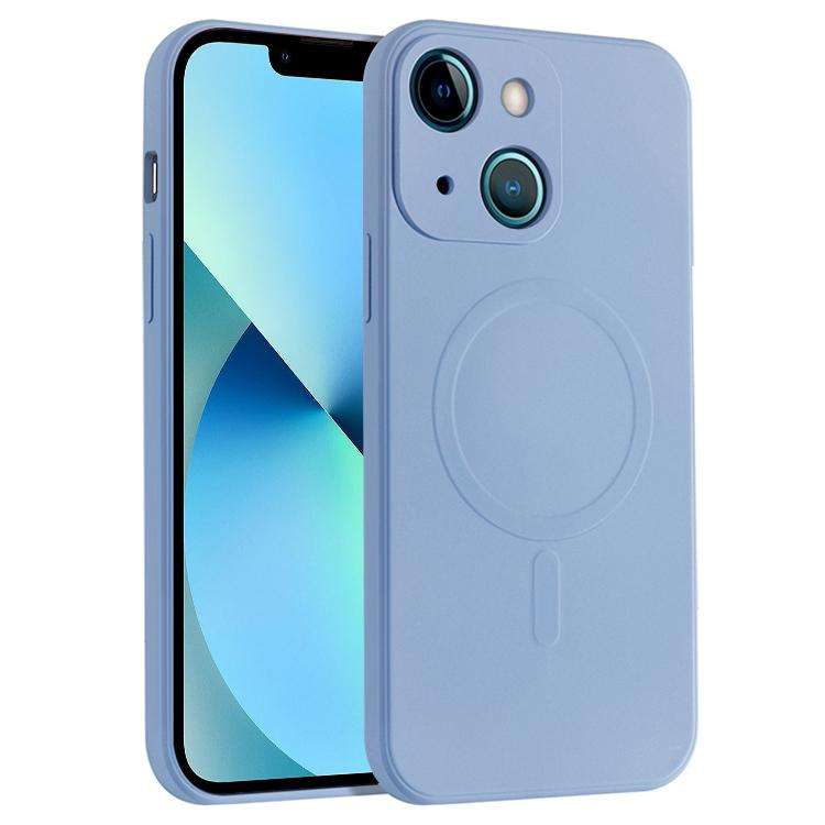 Liquid Silicone Full Coverage Shockproof Magsafe Case, For iPhone 13 mini, For iPhone 13, For iPh...