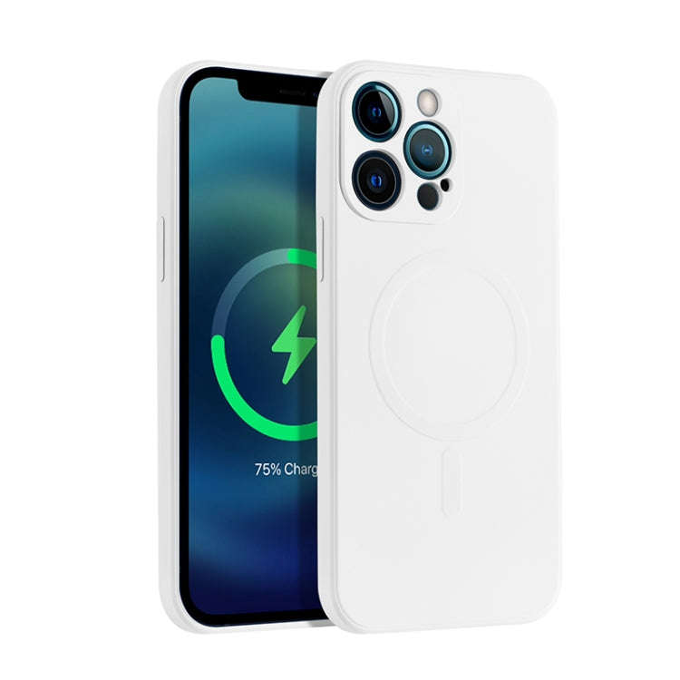 Liquid Silicone Full Coverage Shockproof Magsafe Case, For iPhone 13 mini, For iPhone 13, For iPh...