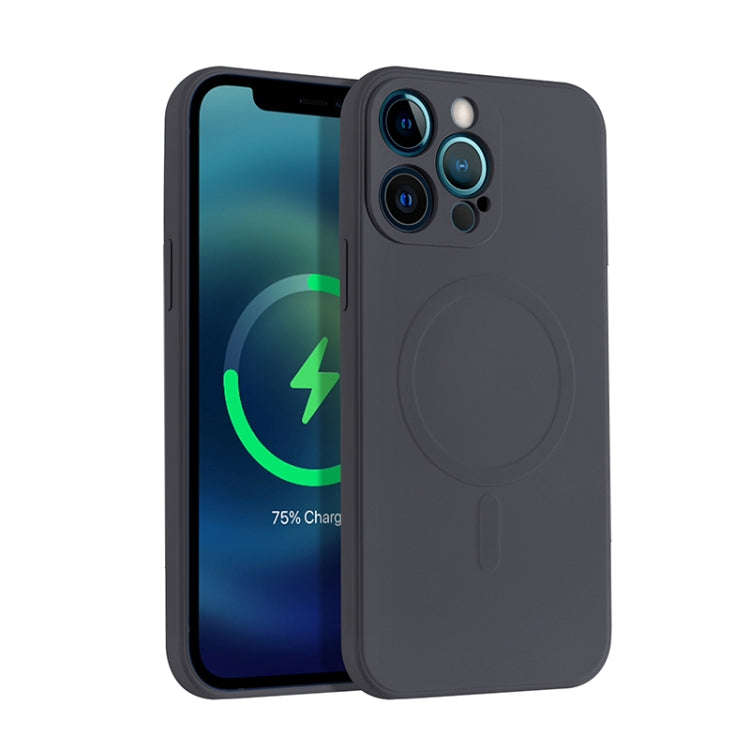Liquid Silicone Full Coverage Shockproof Magsafe Case, For iPhone 13 mini, For iPhone 13, For iPh...