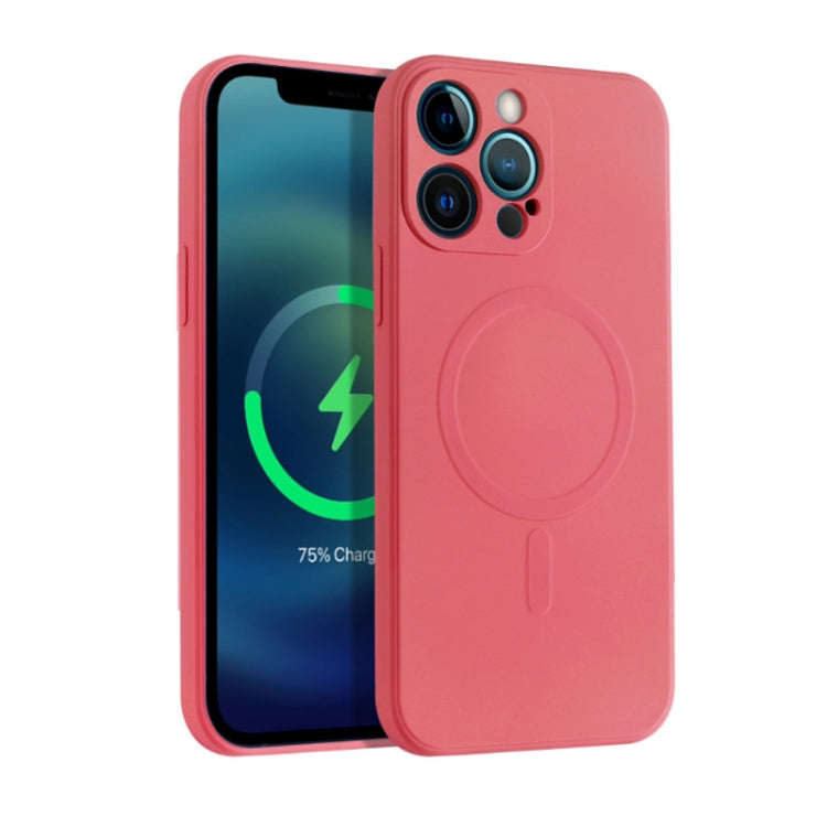 Liquid Silicone Full Coverage Shockproof Magsafe Case, For iPhone 13 mini, For iPhone 13, For iPh...