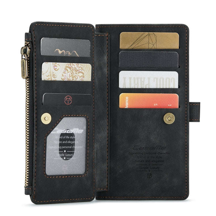 CaseMe-C30 PU + TPU Multifunctional Horizontal Flip Leather Case with Holder & Card Slot & Wallet...