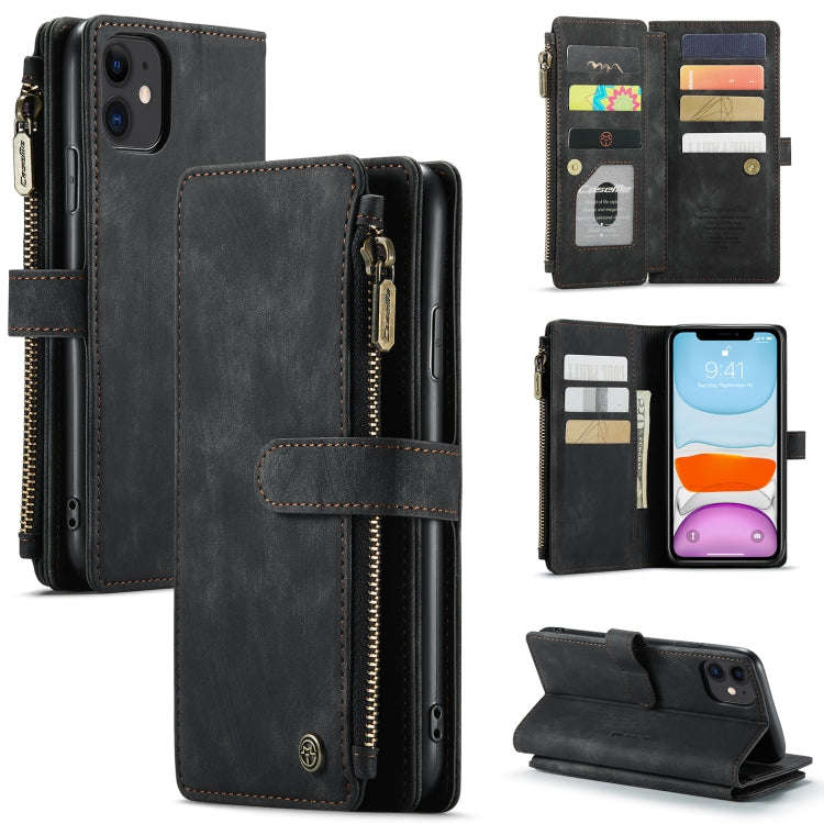 CaseMe-C30 PU + TPU Multifunctional Horizontal Flip Leather Case with Holder & Card Slot & Wallet...