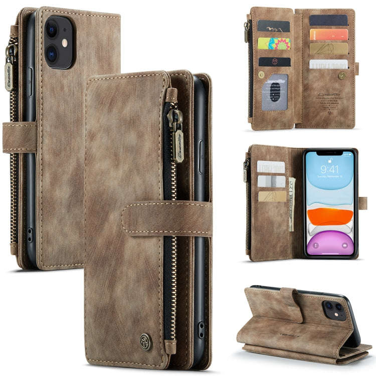 CaseMe-C30 PU + TPU Multifunctional Horizontal Flip Leather Case with Holder & Card Slot & Wallet...