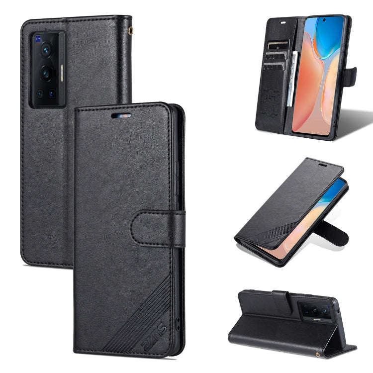 AZNS Sheepskin Texture Horizontal Flip Leather Case with Holder & Card Slots & Wallet, For vivo X...