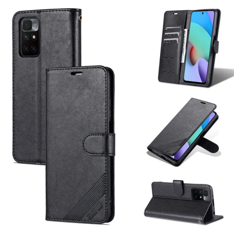 AZNS Sheepskin Texture Horizontal Flip Leather Case with Holder & Card Slots & Wallet, For vivo X...