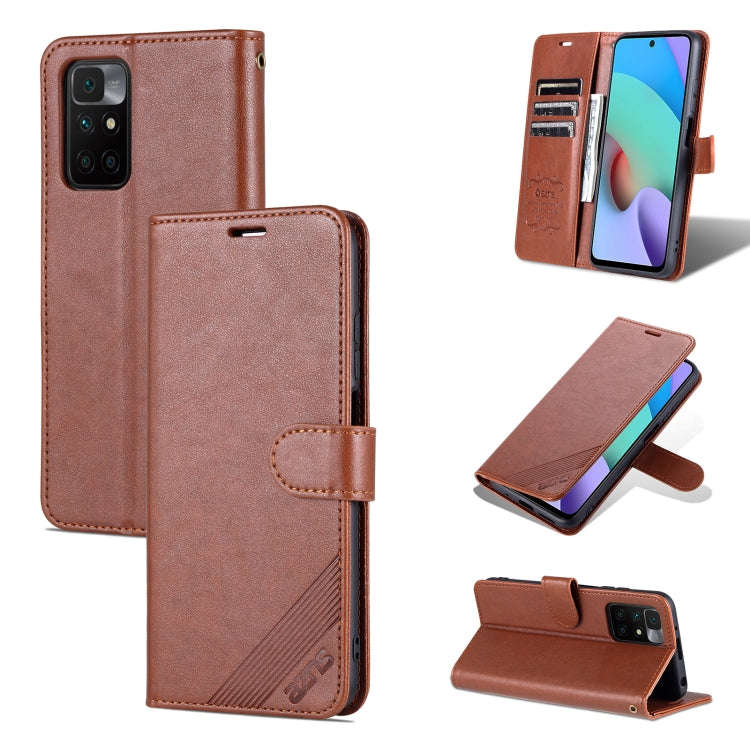 AZNS Sheepskin Texture Horizontal Flip Leather Case with Holder & Card Slots & Wallet, For vivo X...