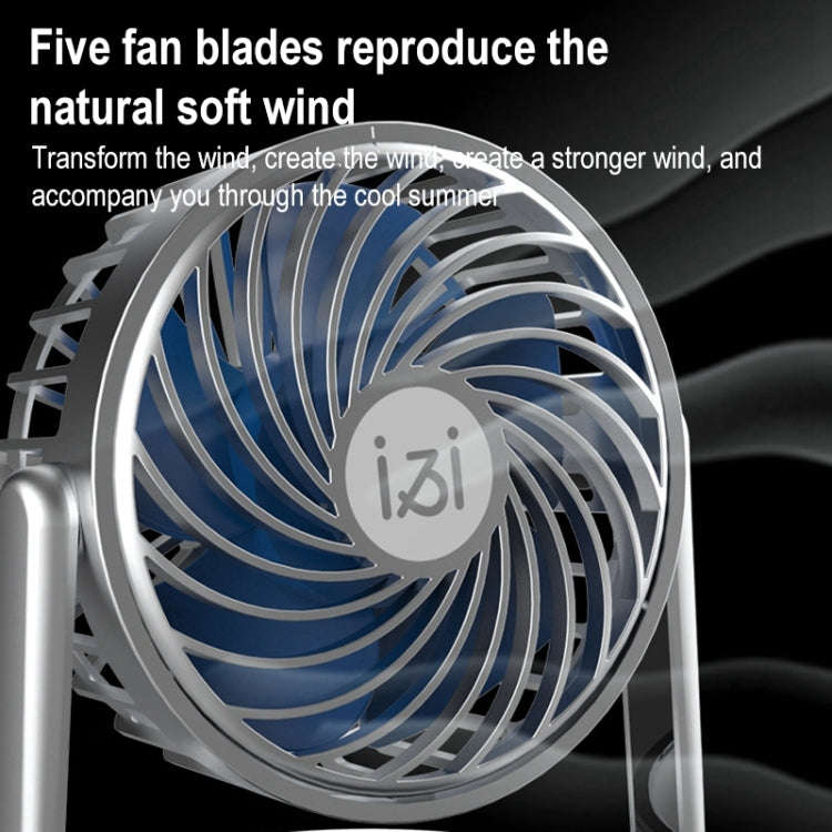 SOAIY K8 Wireless Bluetooth Dual Alarm Clock Speaker with Small Fan