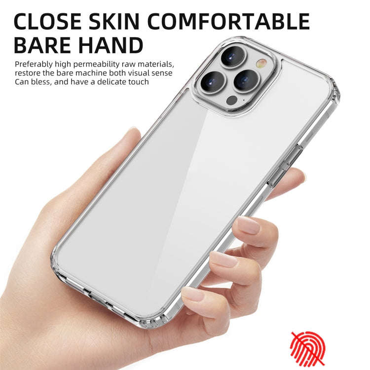 iPAKY Transparent Shockproof TPU + PC Protective Case, For iPhone 13, For iPhone 13 Pro, For iPho...