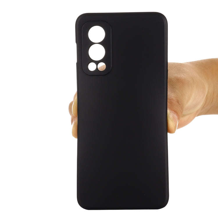 Solid Color Liquid Silicone Shockproof Full Coverage Protective Case, For OnePlus Nord 2 5G, For ...