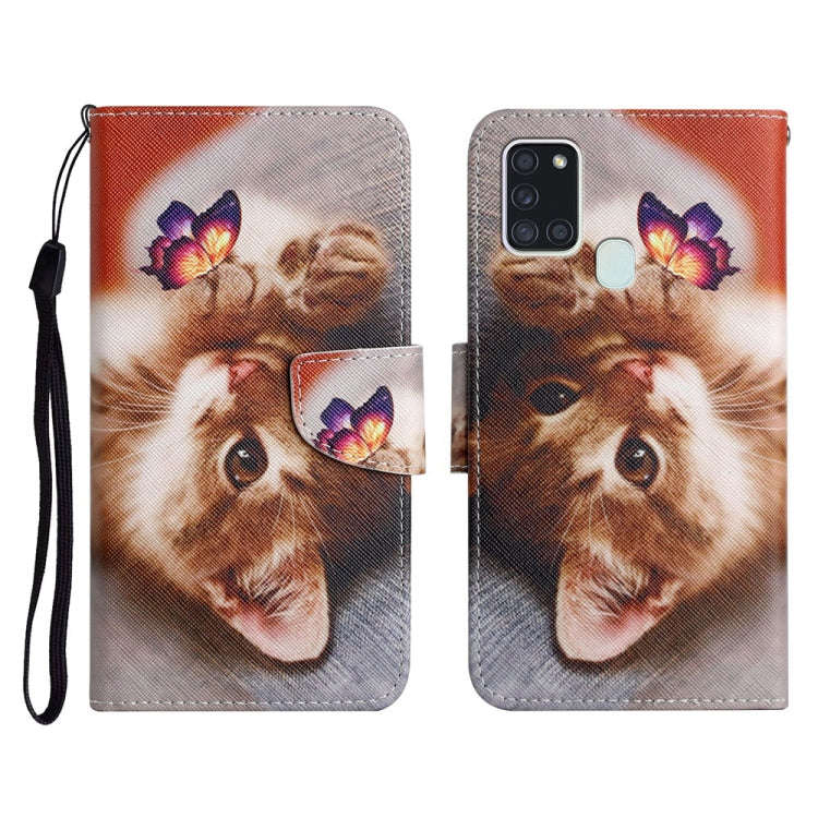 Painted Pattern Horizontal Flip Leather Case with Holder & Card Slot & Wallet, For Samsung Galaxy...