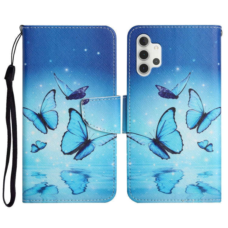 Painted Pattern Horizontal Flip Leather Case with Holder & Card Slot & Wallet, For Samsung Galaxy...