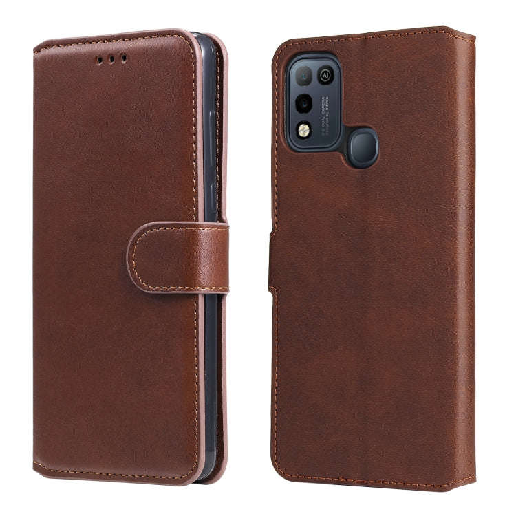 Classic Calf Texture PU + TPU Horizontal Flip Leather Case with Holder & Card Slots & Wallet, For...