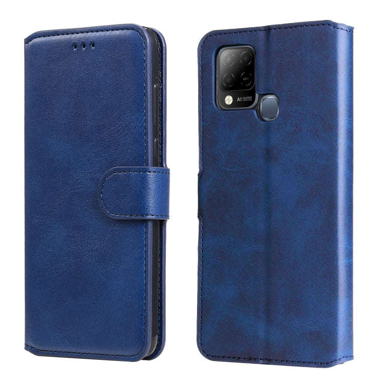 Classic Calf Texture PU + TPU Horizontal Flip Leather Case with Holder & Card Slots & Wallet, For...