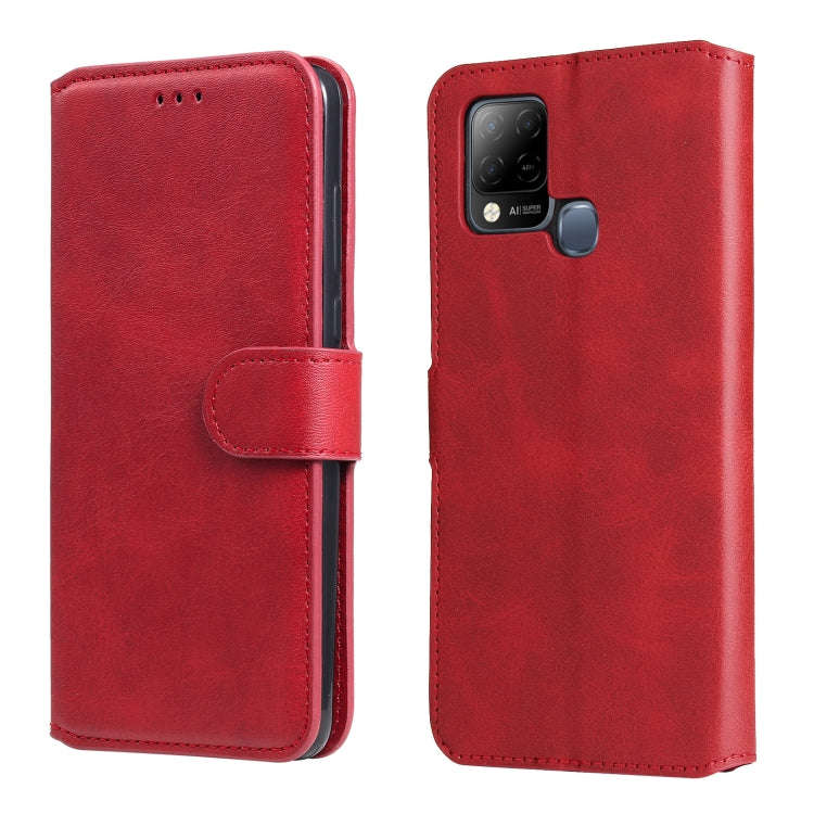 Classic Calf Texture PU + TPU Horizontal Flip Leather Case with Holder & Card Slots & Wallet, For...