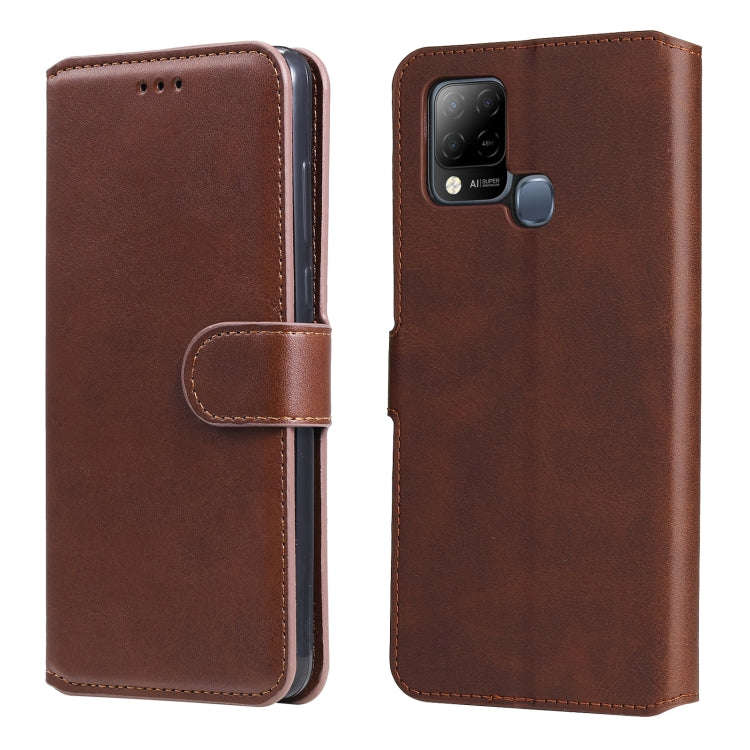 Classic Calf Texture PU + TPU Horizontal Flip Leather Case with Holder & Card Slots & Wallet, For...