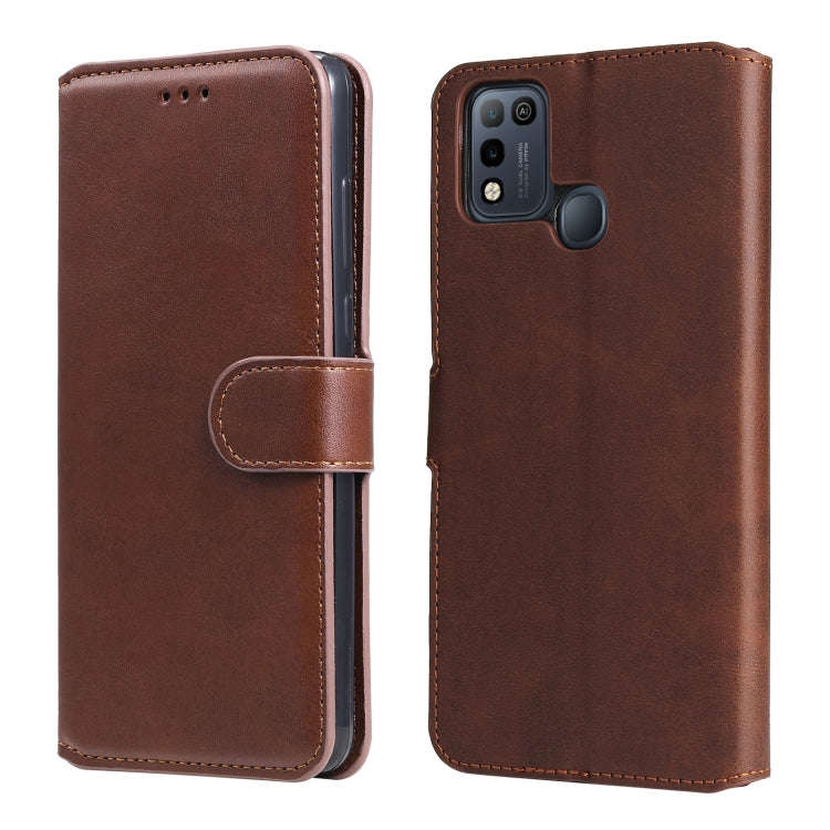 Classic Calf Texture PU + TPU Horizontal Flip Leather Case with Holder & Card Slots & Wallet, For...