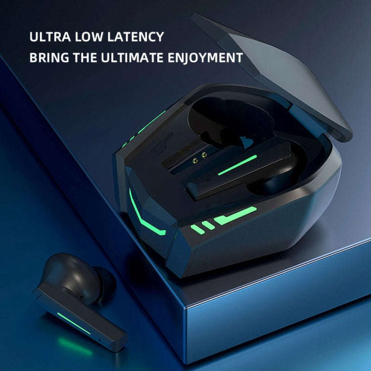 Original Lenovo XT80 TWS Game / Music Dual Mode Bluetooth Earphone with Breathing Light & Chargin...