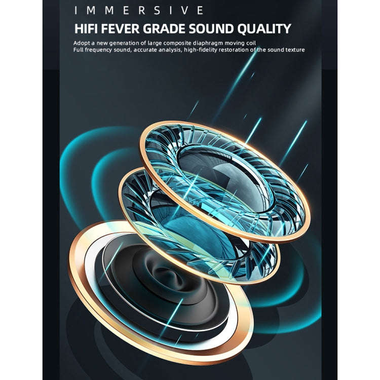 Original Lenovo XT80 TWS Game / Music Dual Mode Bluetooth Earphone with Breathing Light & Chargin...