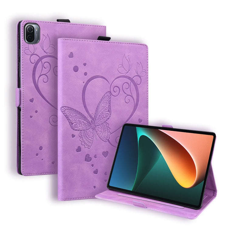 Love Butterfly Pattern Horizontal Flip Leather Case with Holder & Sleep / Wake-up Function, For X...