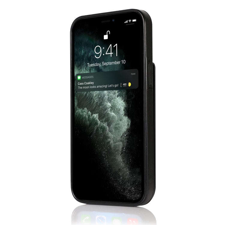 Solid Color PC + TPU Protective Case with Holder & Card Slots, For iPhone 13 mini, For iPhone 13,...