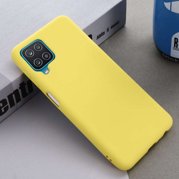 For Samsung Galaxy M32 4G International Version Solid Color Liquid Silicone Dropproof Full Covera...