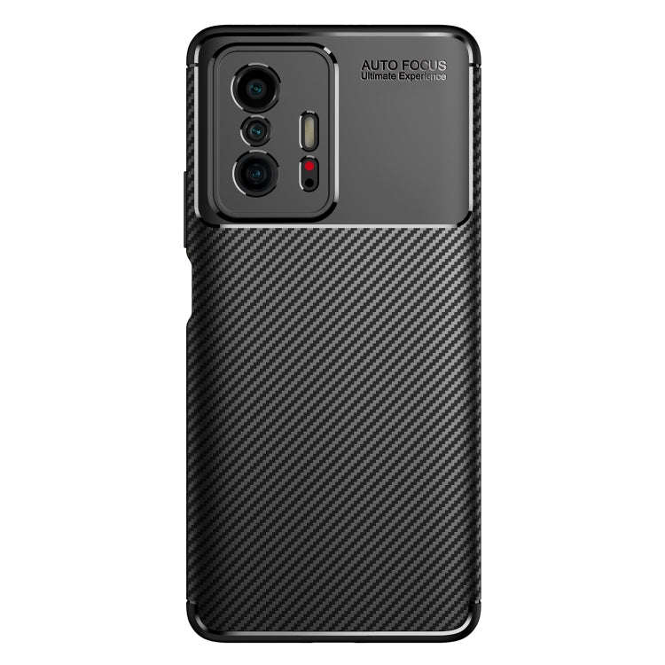 Carbon Fiber Texture Shockproof TPU Case, For Xiaomi Mi 11T / 11T Pro