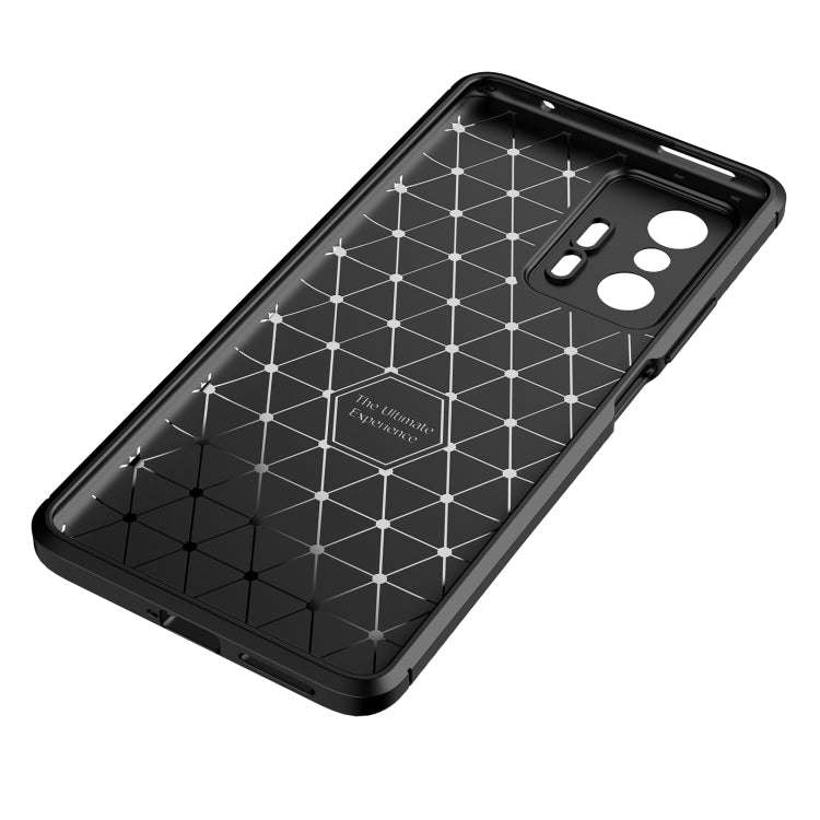 Carbon Fiber Texture Shockproof TPU Case, For Xiaomi Mi 11T / 11T Pro
