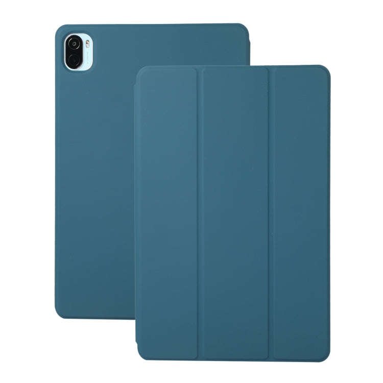 Solid Color Magnetic Horizontal Flip Leather Case with Holder, For Xiaomi Pad 5 / Pad 5 Pro