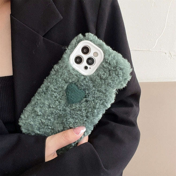 Plush Heart Soft Protective Case, For iPhone 11 Pro