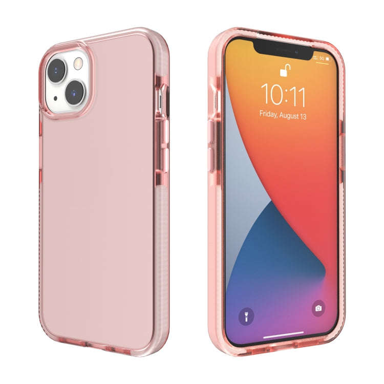 Two-color High Translucent Shockproof Protective Case, For iPhone 13 mini, For iPhone 13, For iPh...