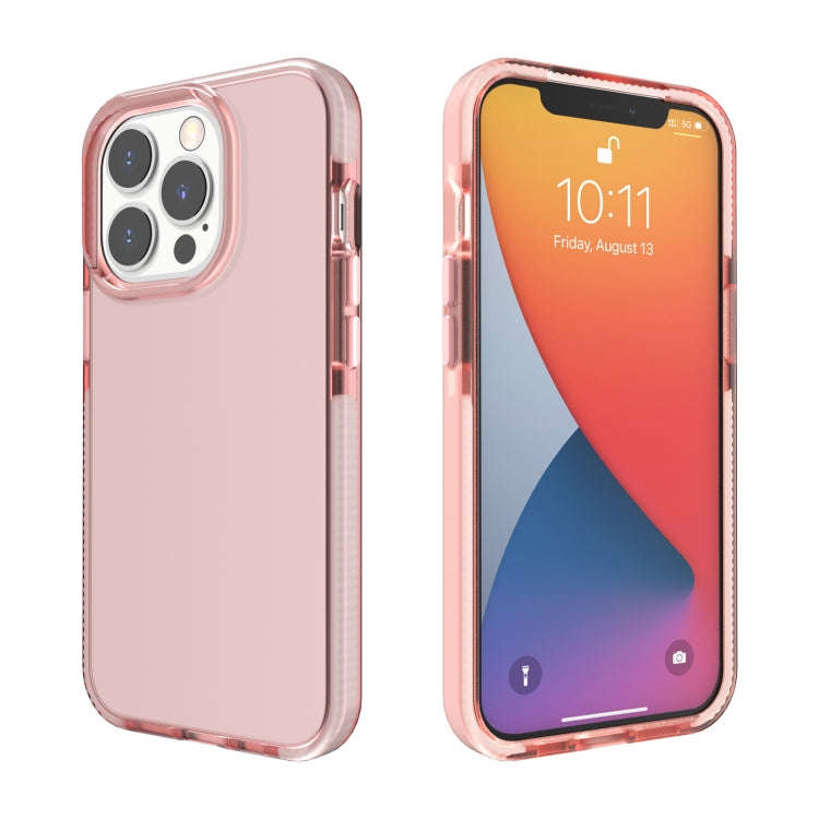 Two-color High Translucent Shockproof Protective Case, For iPhone 13 mini, For iPhone 13, For iPh...