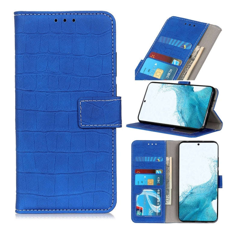 Magnetic Crocodile Texture Horizontal Flip Leather Case with Holder & Card Slots & Wallet, For Sa...