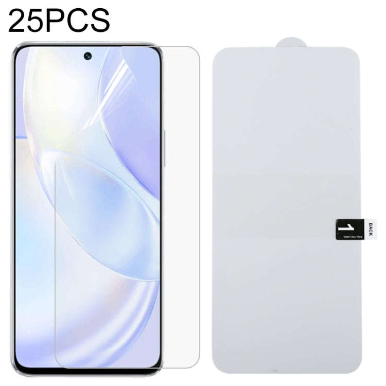 25 PCS Full Screen Protector Explosion-proof Hydrogel Film, For Motorola G Pure (25 PCS), For Nok...