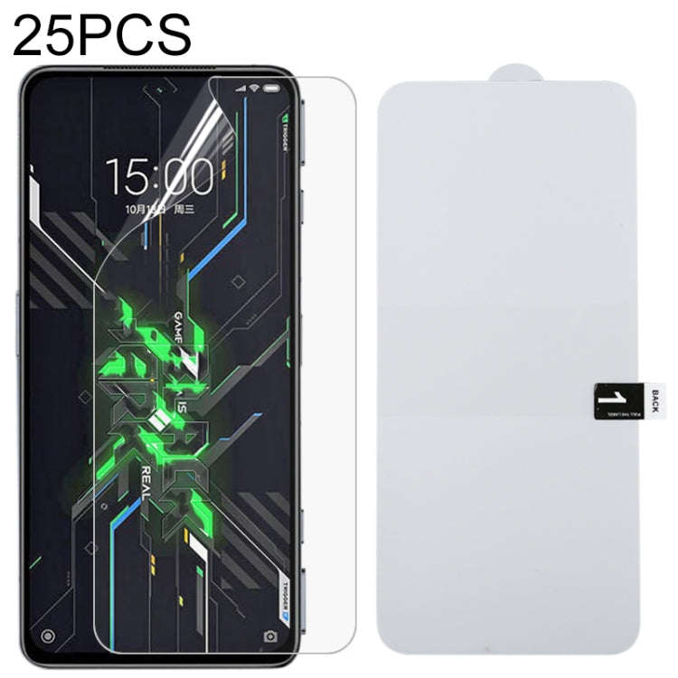25 PCS Full Screen Protector Explosion-proof Hydrogel Film, For Motorola G Pure (25 PCS), For Nok...